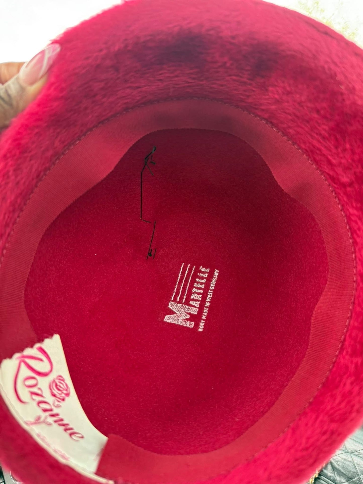 Rozanne Martelle made in west Germany hat