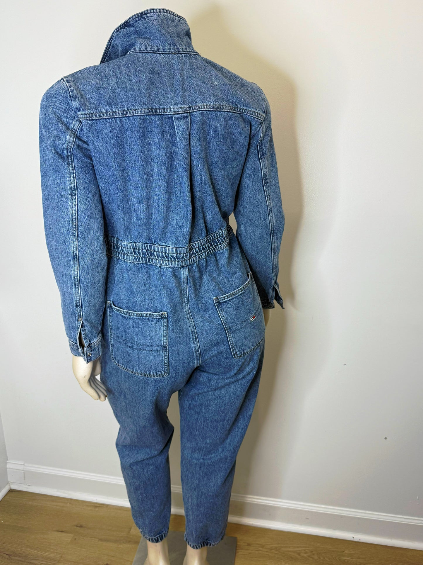Vintage Tommy Jeans classic denim jumpsuit size XL