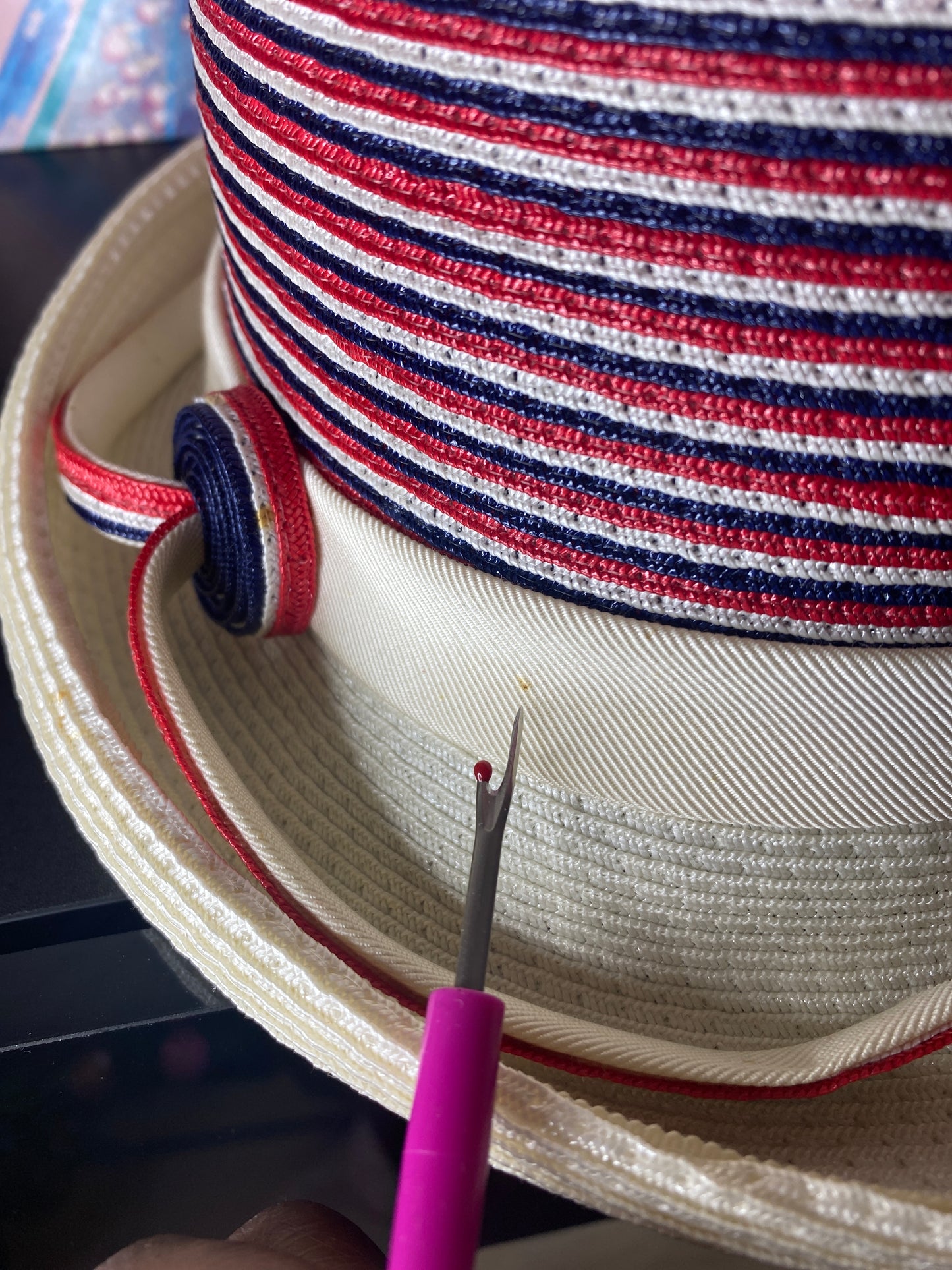 Vintage Union made Rozanne New York top hat