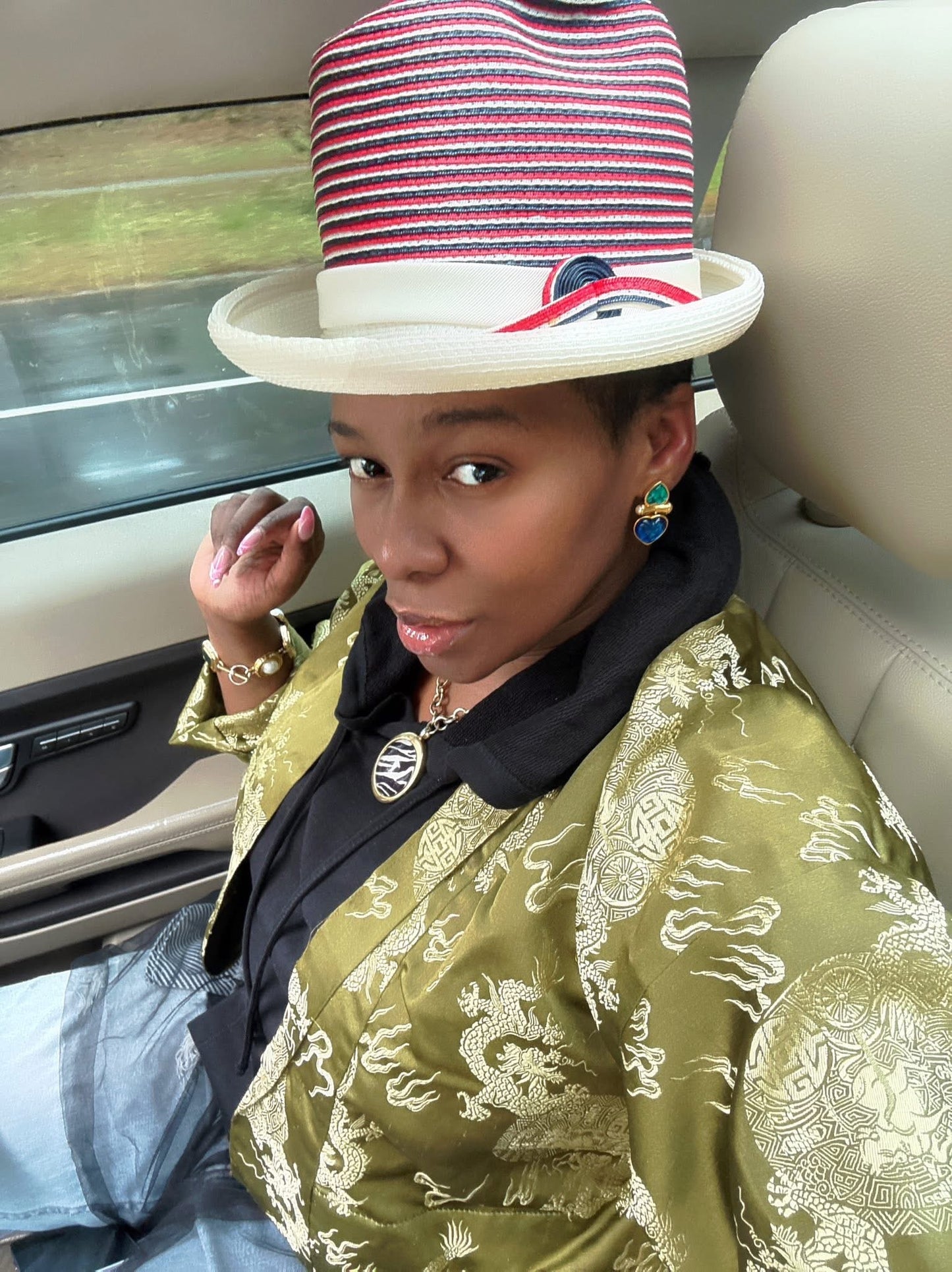 Vintage Union made Rozanne New York top hat