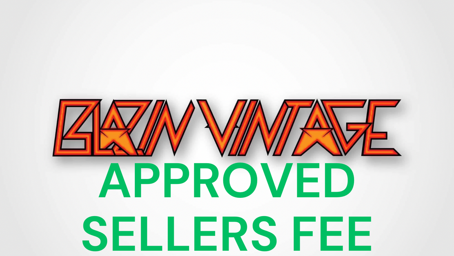 Blazin Vintage Approved Sellers Fee